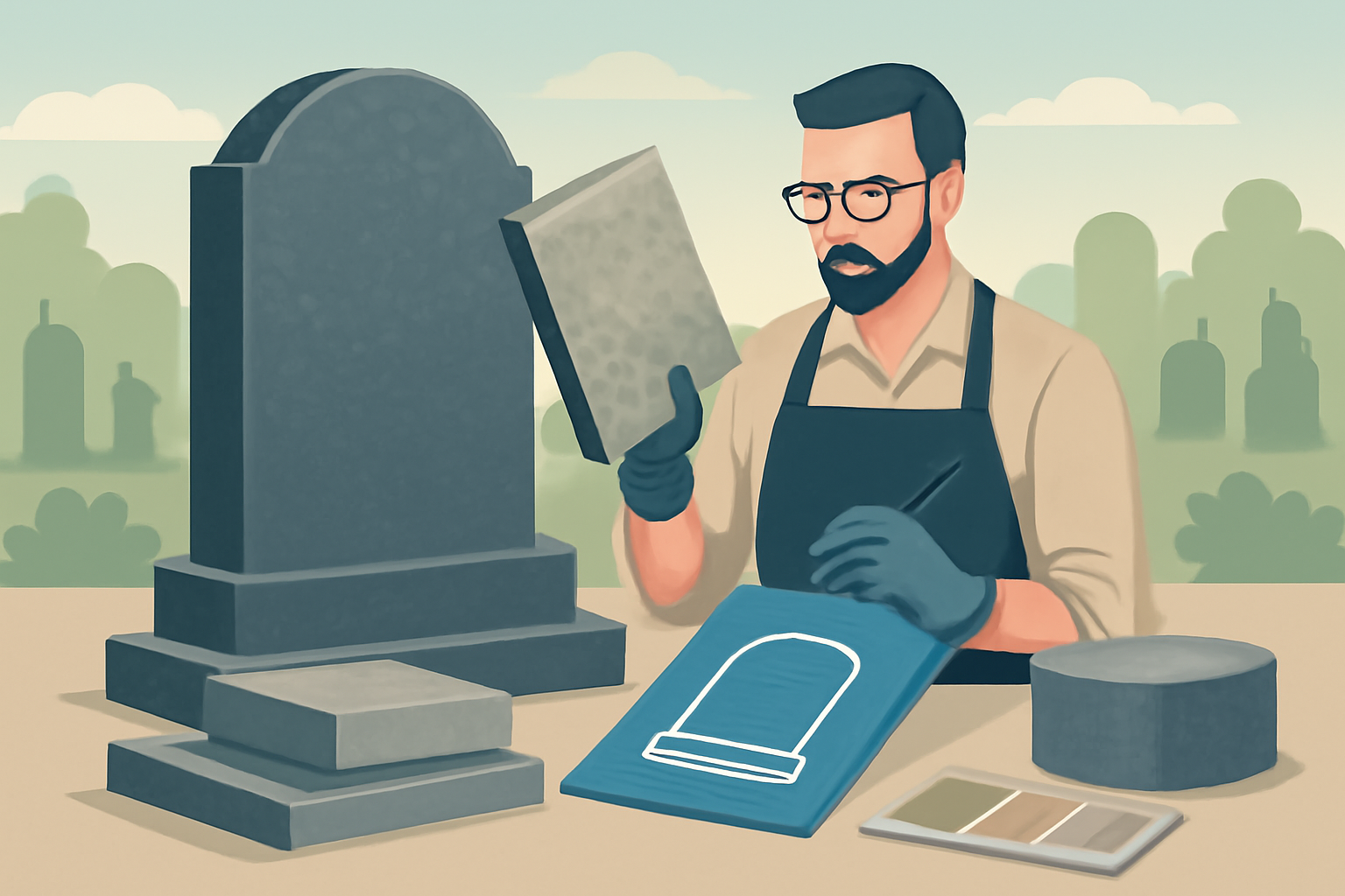 Как выбрать современные материалы и технологии для долговечного и эстетичного мемориального памятника