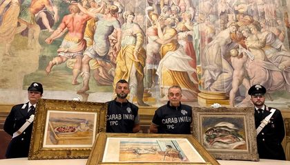 Украденные шедевры стоимостью 10 миллионов долларов найдены в картонной коробке спустя месяцы после того, как воры пробрались в музей и унесли их в ночи