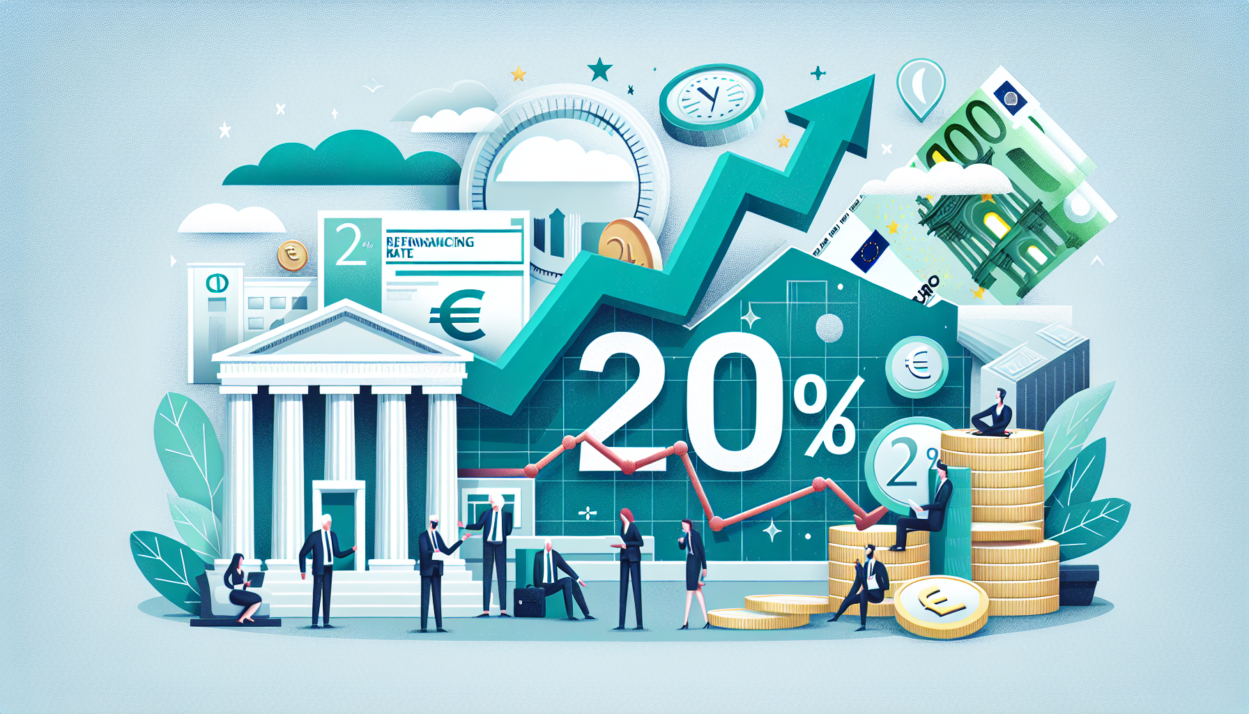 ЕЦБ сохраняет ставку рефинансирования на уровне 2%