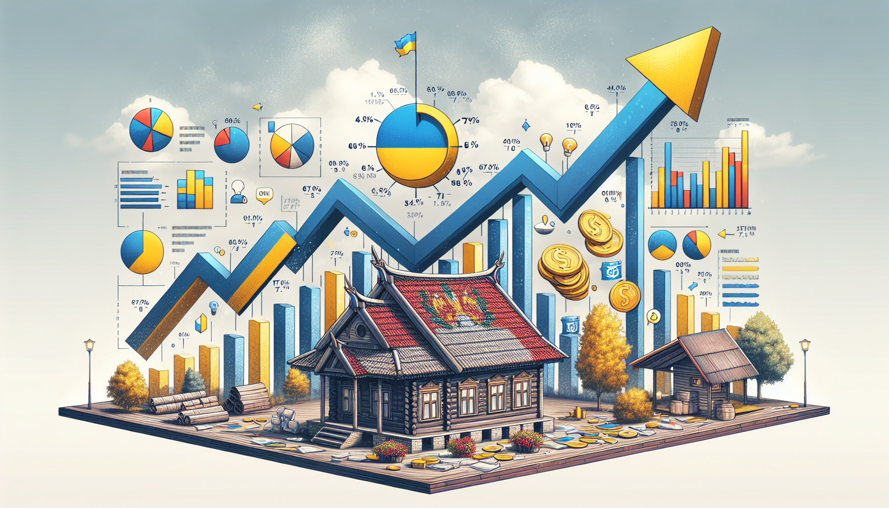 Прогнозы роста ВВП Украины: от 7% до 8% в 2003 году