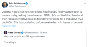 Wann könnten Ethereum-ETFs auf den Markt kommen: Prognosen eines Experten