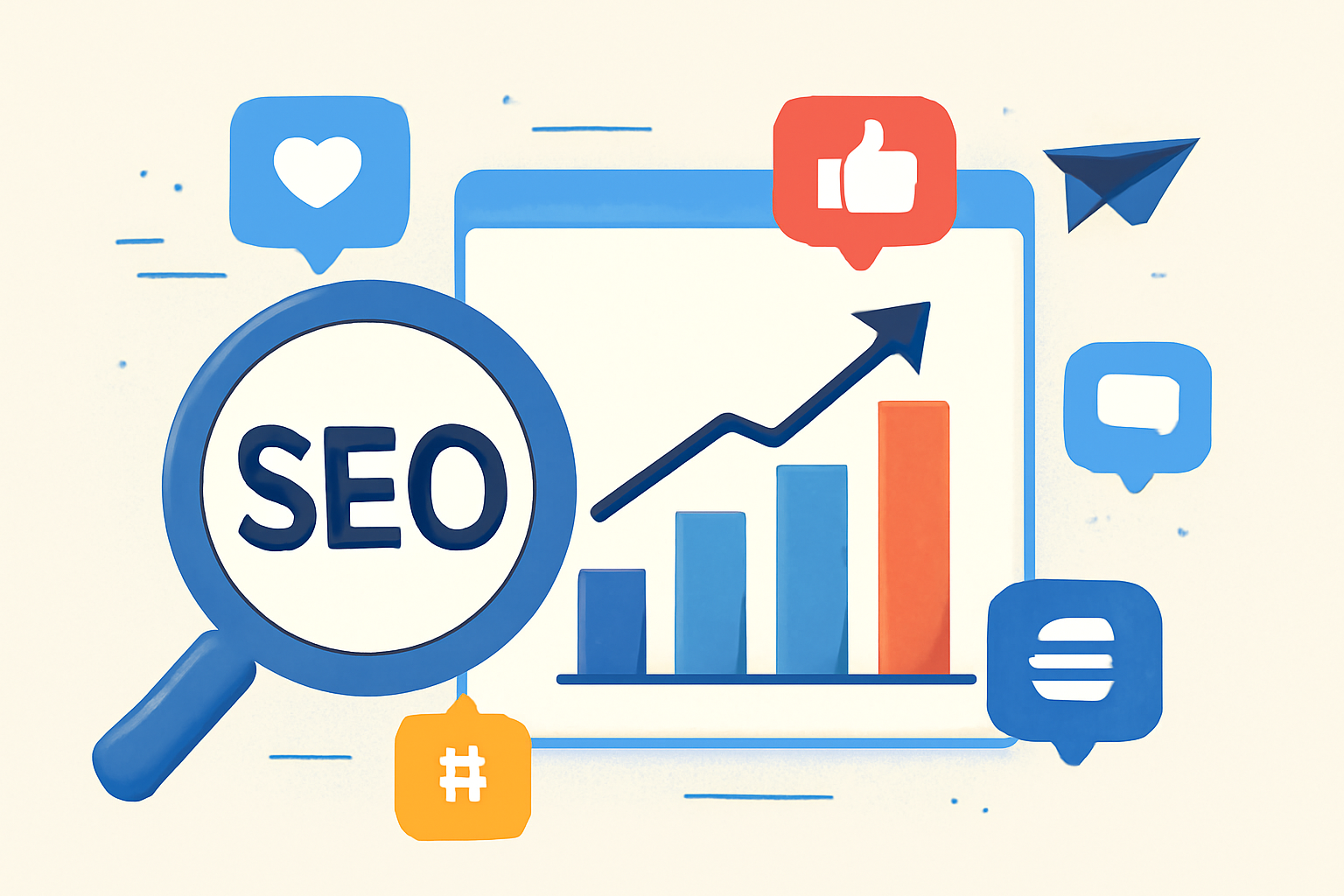 Интеграция SEO и социальных сетей: ключ к росту трафика и узнаваемости бренда