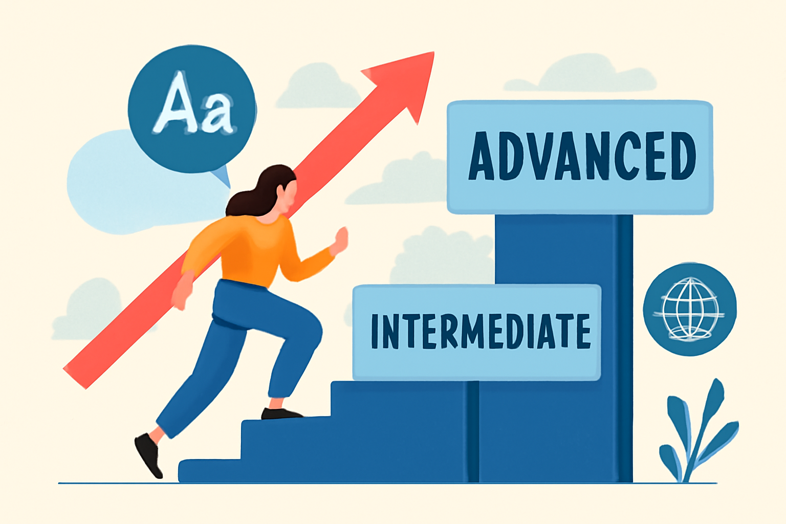 Преодоление языкового застоя: как перейти с Intermediate на Advanced в английском