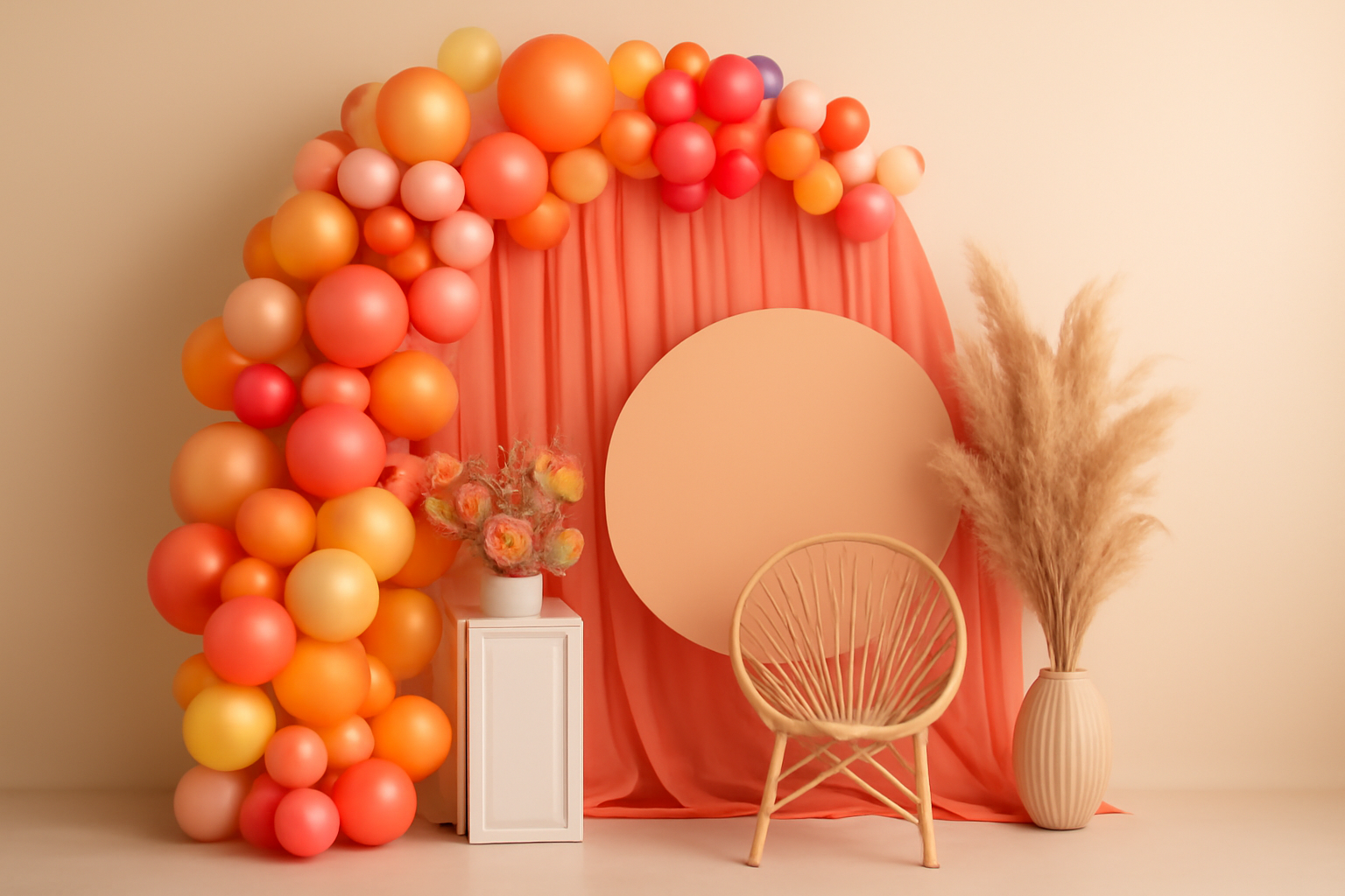 Яркие и оригинальные идеи оформления фотозоны с воздушными шарами и декором для незабываемого праздника