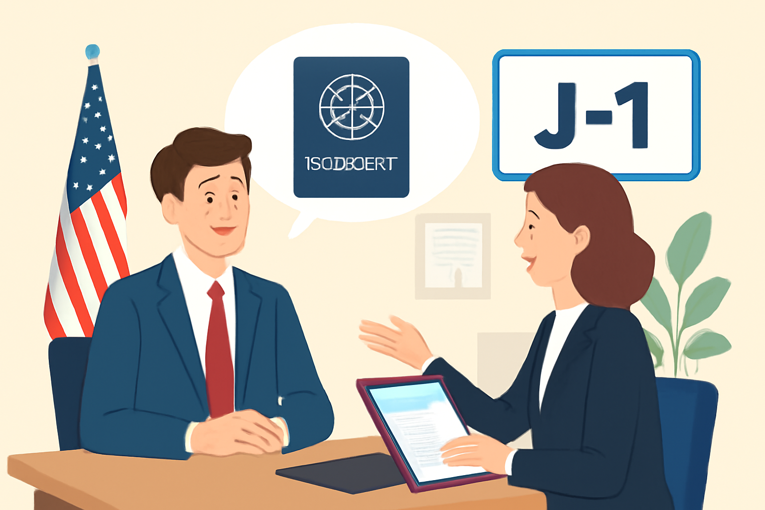 Как успешно пройти собеседование на визу J-1 для участия в программе Work & Travel: пошаговое руководство
