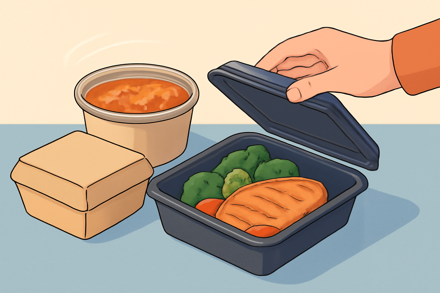 Лучшие решения для упаковки готовых блюд: сохраняем вкус и температуру при доставке