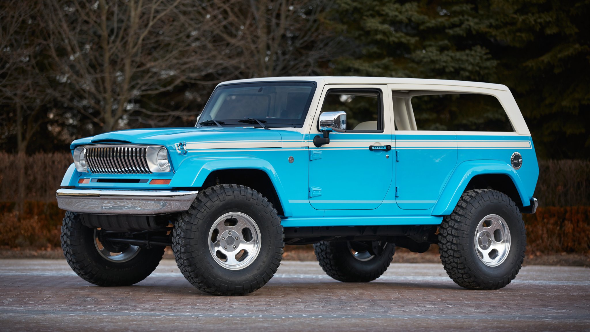 Автор The Drive предложил Jeep идею Wagoneer Classic на базе Dodge Durango