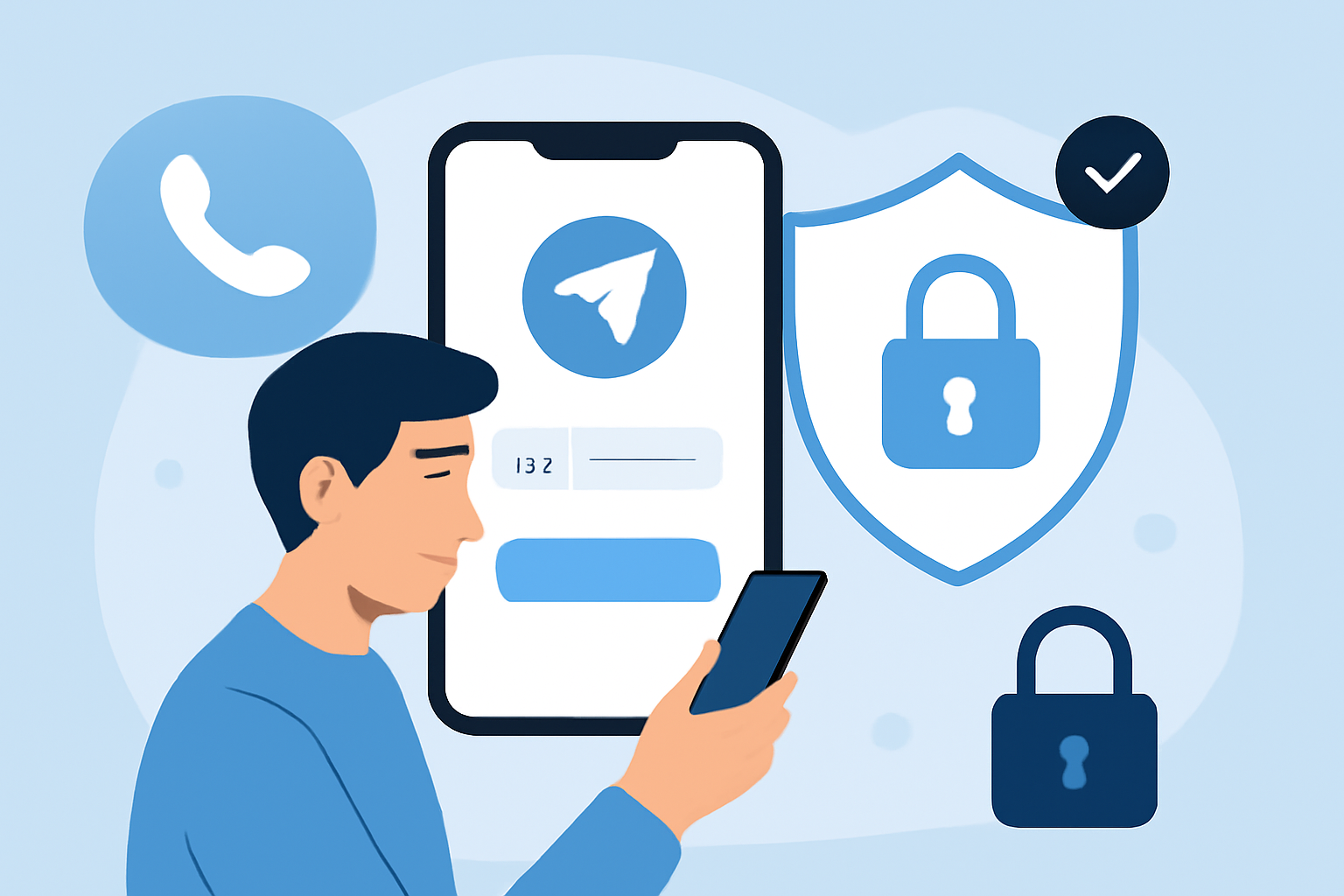 Как зарегистрироваться в Telegram через виртуальный номер и защитить личные данные