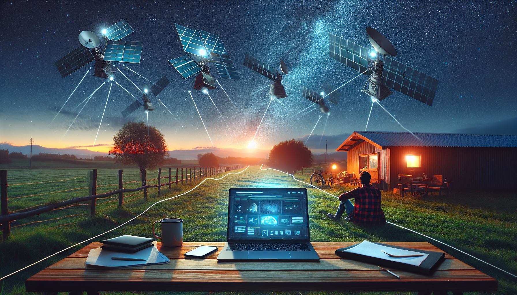 Можно ли использовать Starlink для работы, игр и стриминга за городом?