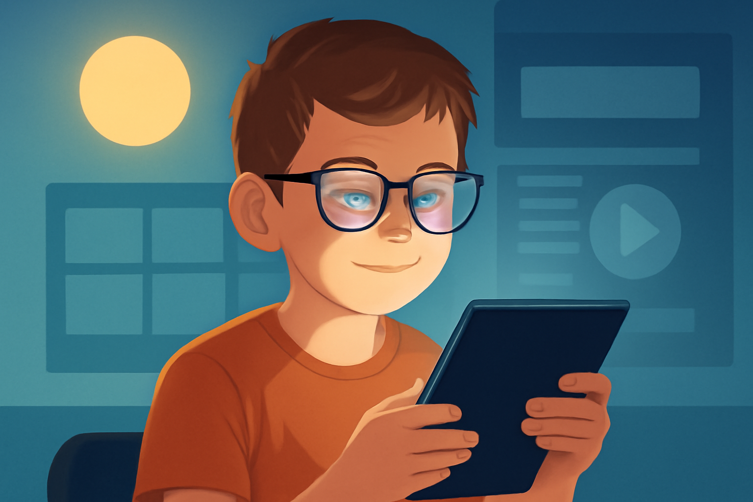 Антибликовые покрытия на детских очковых линзах при миопии: комфорт и защита зрения в цифровую эпоху