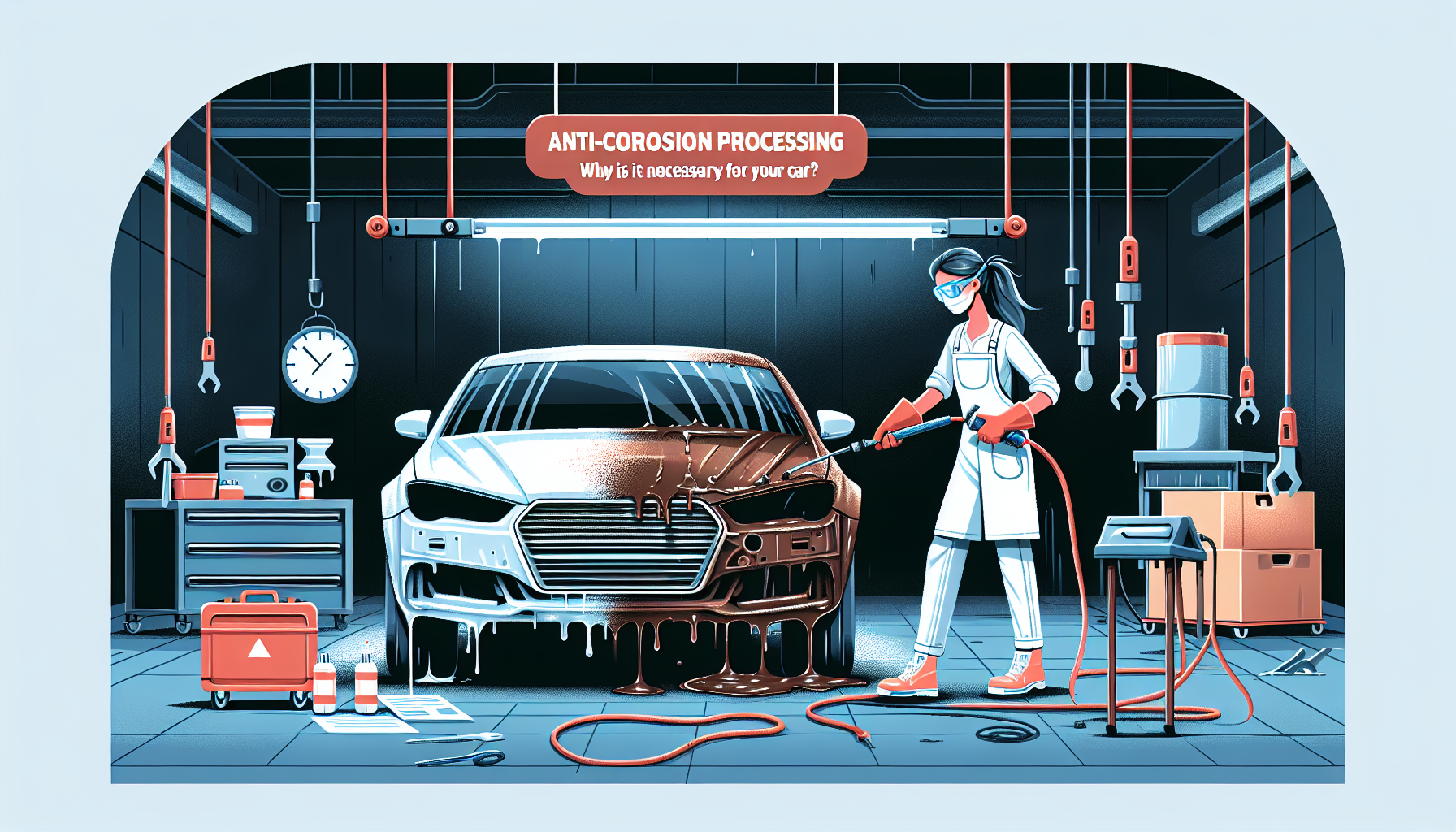 Антикоррозийная обработка: зачем она необходима вашему автомобилю?