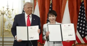 Трамп и Такаити объявили о «золотом веке» в отношениях США и Японии