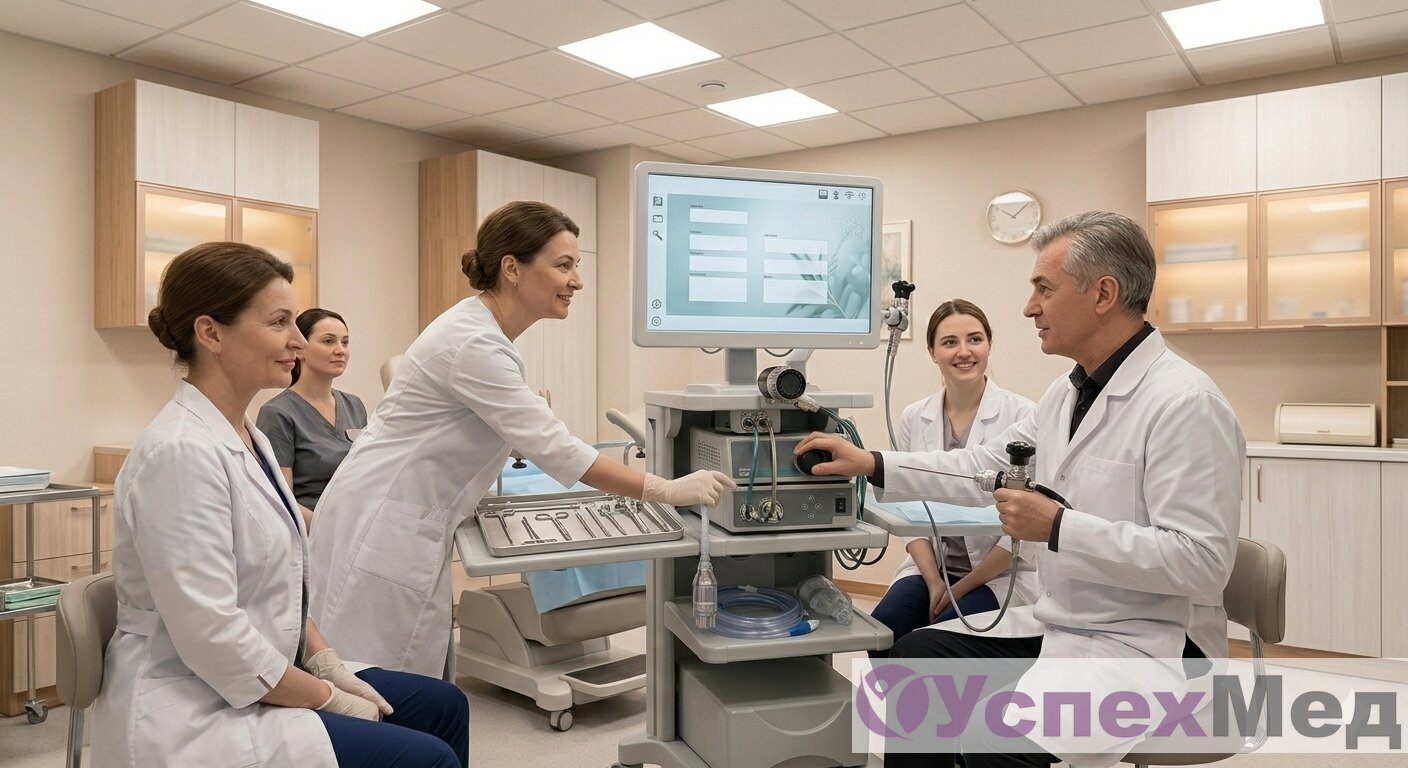 Офисный гистероскоп Delmont iCare в комплектации
