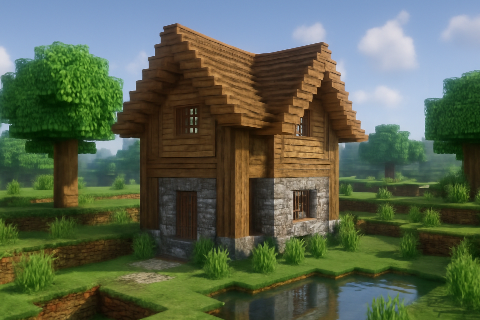 Лучшие идеи построек в Minecraft для создания реалистичных 3D-моделей и архитектурных визуализаций