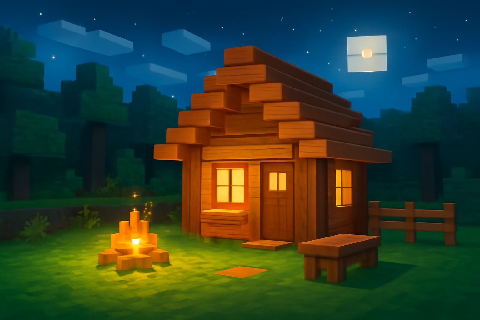 Создаем уютный игровой домик в Minecraft: идеи и советы для комфортного отдыха