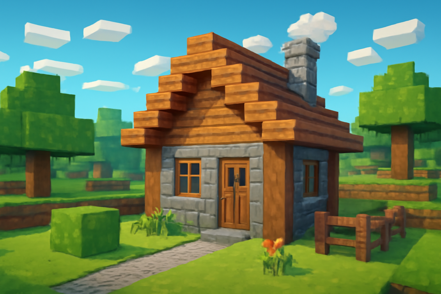 Создаем уютный гостевой домик в Minecraft: практические советы и идеи дизайна
