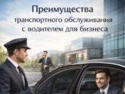Преимущества транспортного обслуживания с водителем для бизнеса
