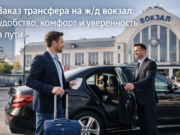 Заказ трансфера на ж/д вокзал: удобство и комфорт с первых минут путешествия