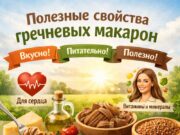 Полезные свойства гречневых макарон: вкусно, питательно и полезно