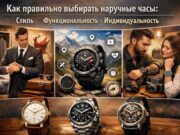 Как правильно выбирать наручные часы: стиль, функциональность и индивидуальность