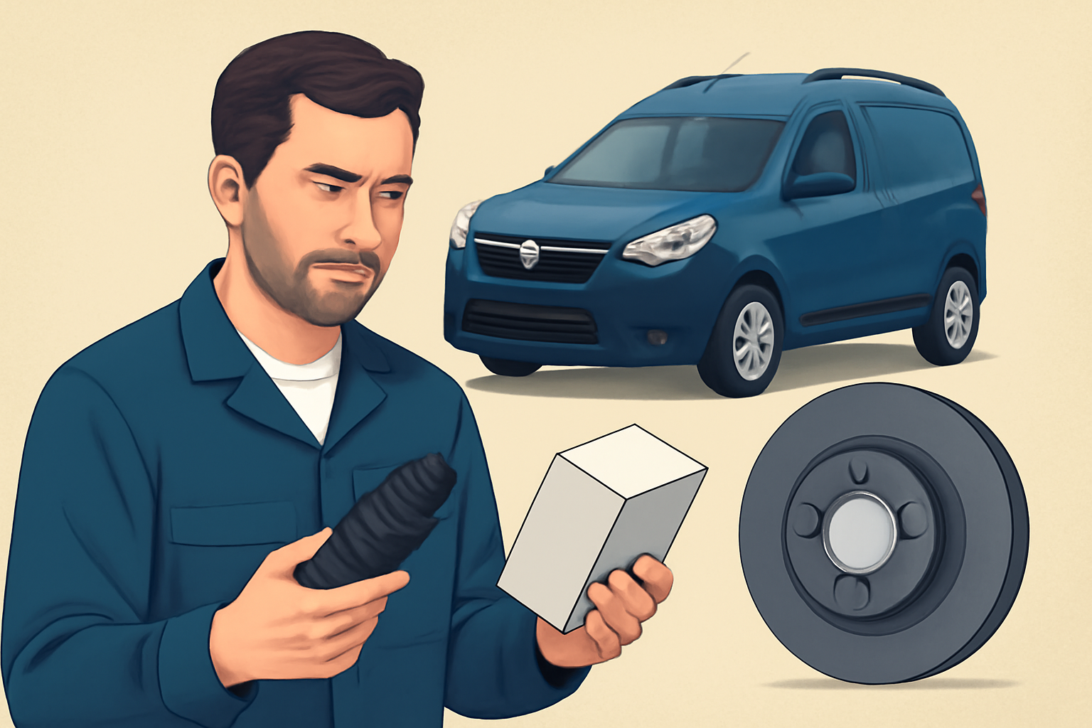 Как правильно выбрать запчасти для Renault Dokker: оригинал или аналог?