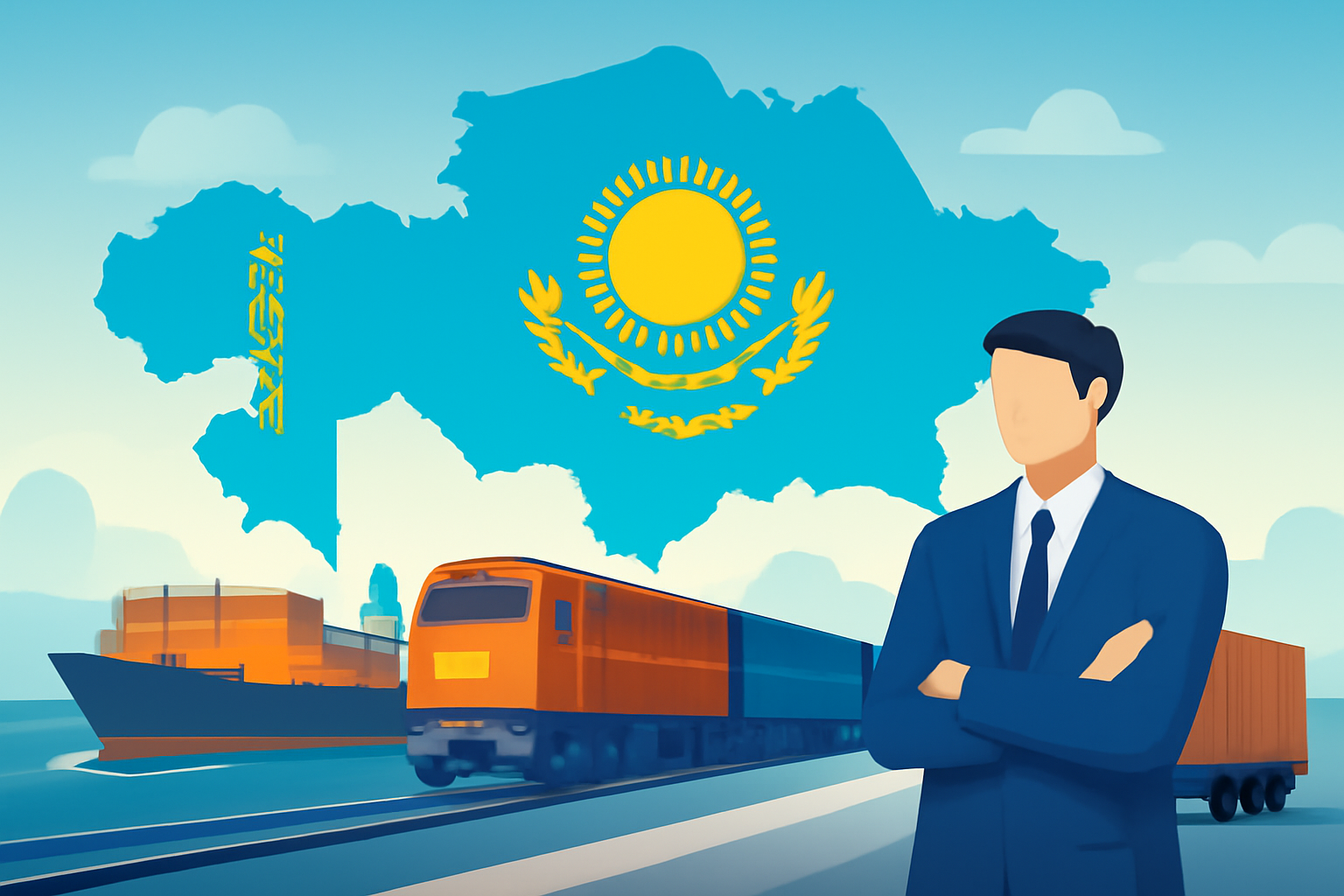 Развитие транспортной логистики в Казахстане: ключевые тренды и влияние крупных игроков на рынок грузоперевозок