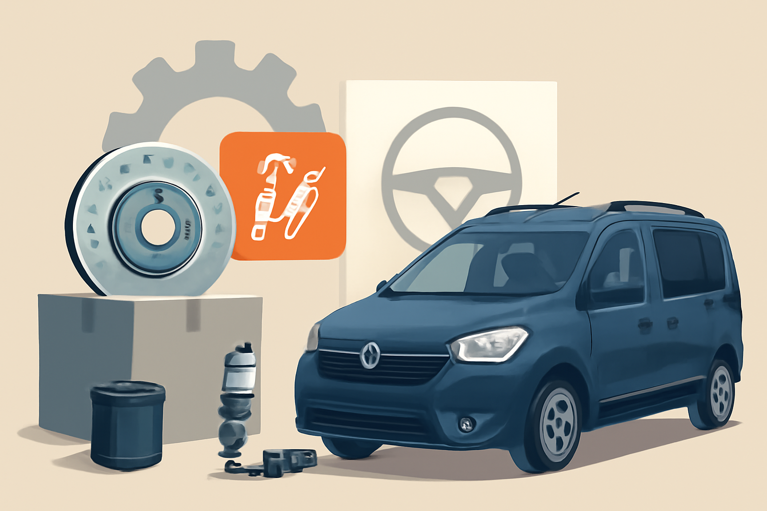 Как правильно выбрать запчасти для Renault Dokker: оригинал или совместимые детали