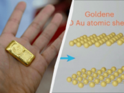 «Golden» Moment: New Material Made of Gold, Graphene Analog