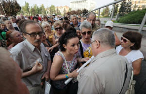 Protest in Zaporizhia over Power Outages: Demand to Restore Electricity