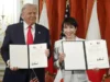 Трамп и Такаити объявили о «золотом веке» в отношениях США и Японии