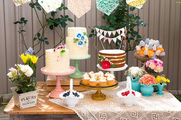 Decoración original para Baby Shower