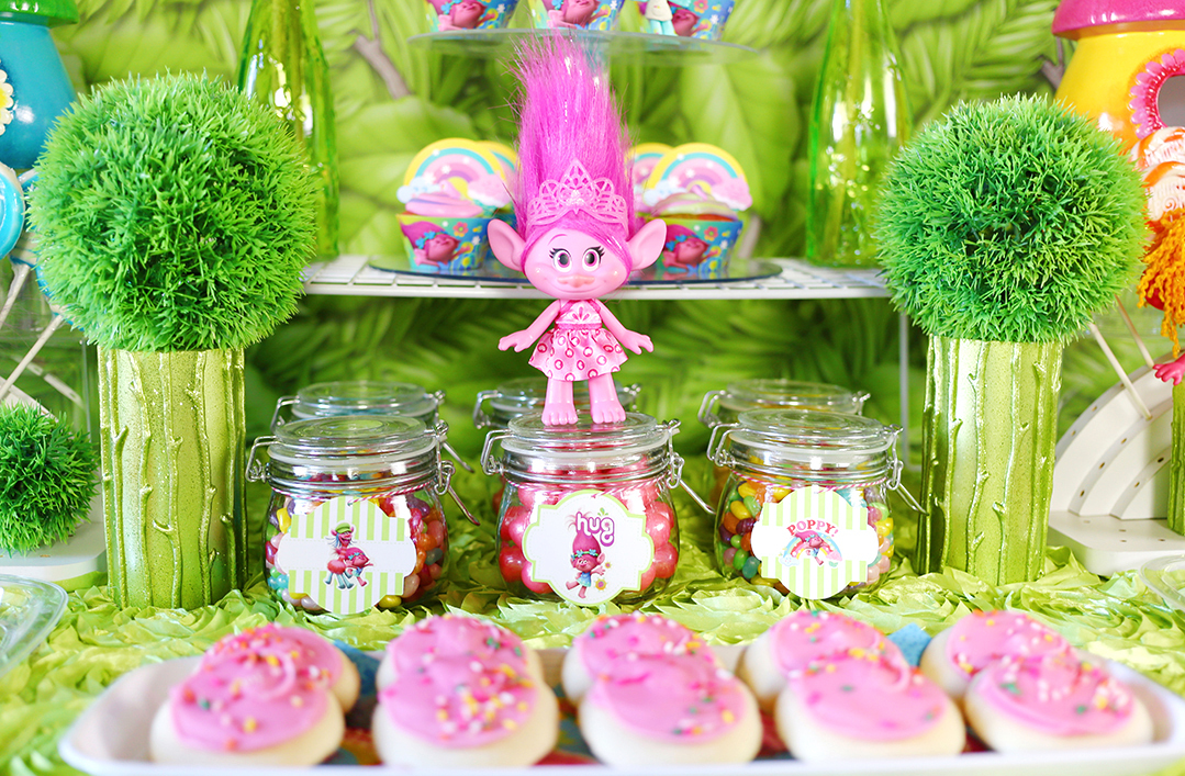 Ideas para organizar un cumpleaños de Trolls