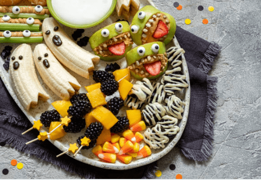 Comida divertida y tenebrosa para Halloween