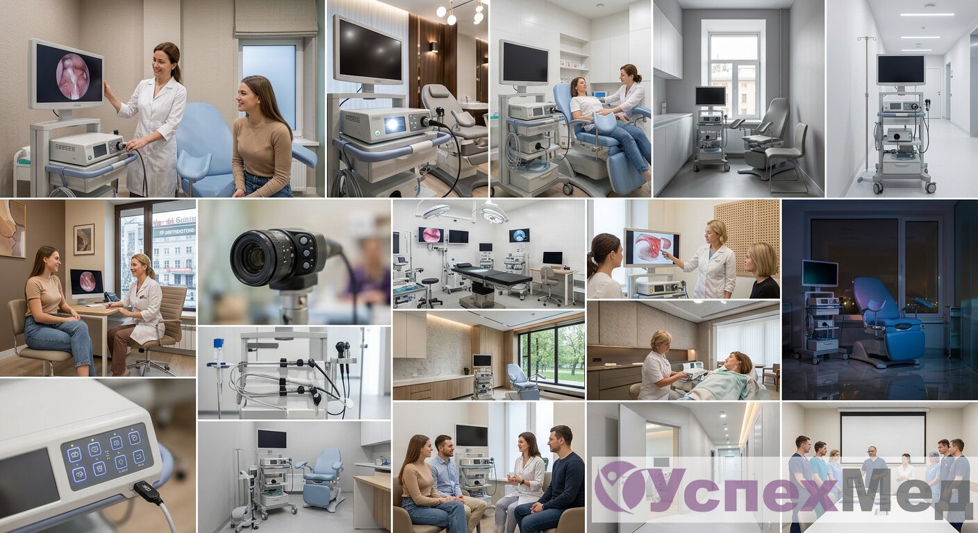 Офисный гистероскоп Delmont iCare в комплектации
