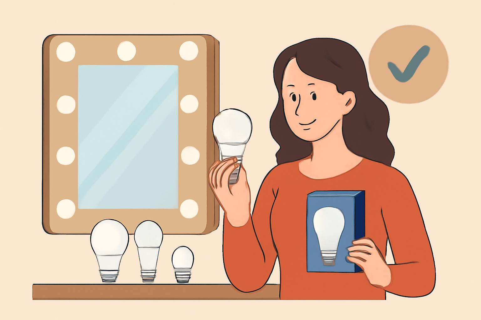 Как выбрать светодиодные лампы для зеркал с подсветкой: советы и преимущества