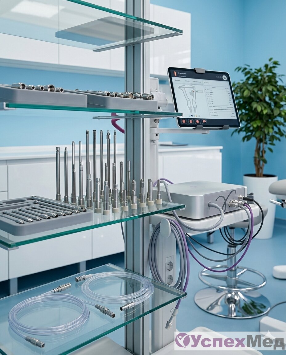 Офисный гистероскоп Delmont iCare в комплектации