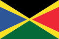 Flag used Martinique delegation at international taekwondo tournaments until their flag started to use