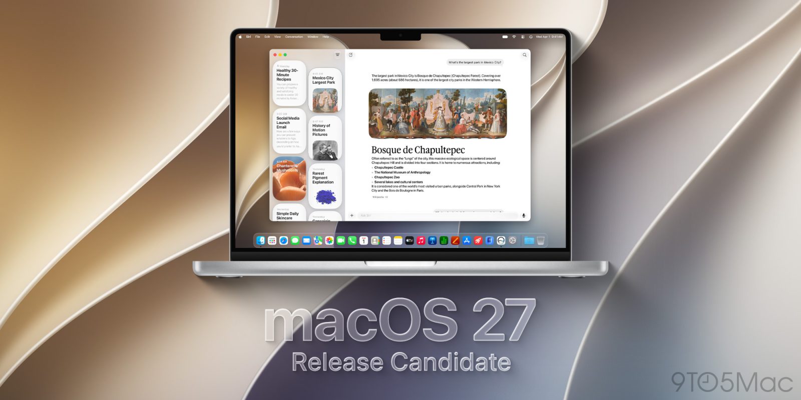 Выпущена версия Release Candidate macOS 27 — как установить ее