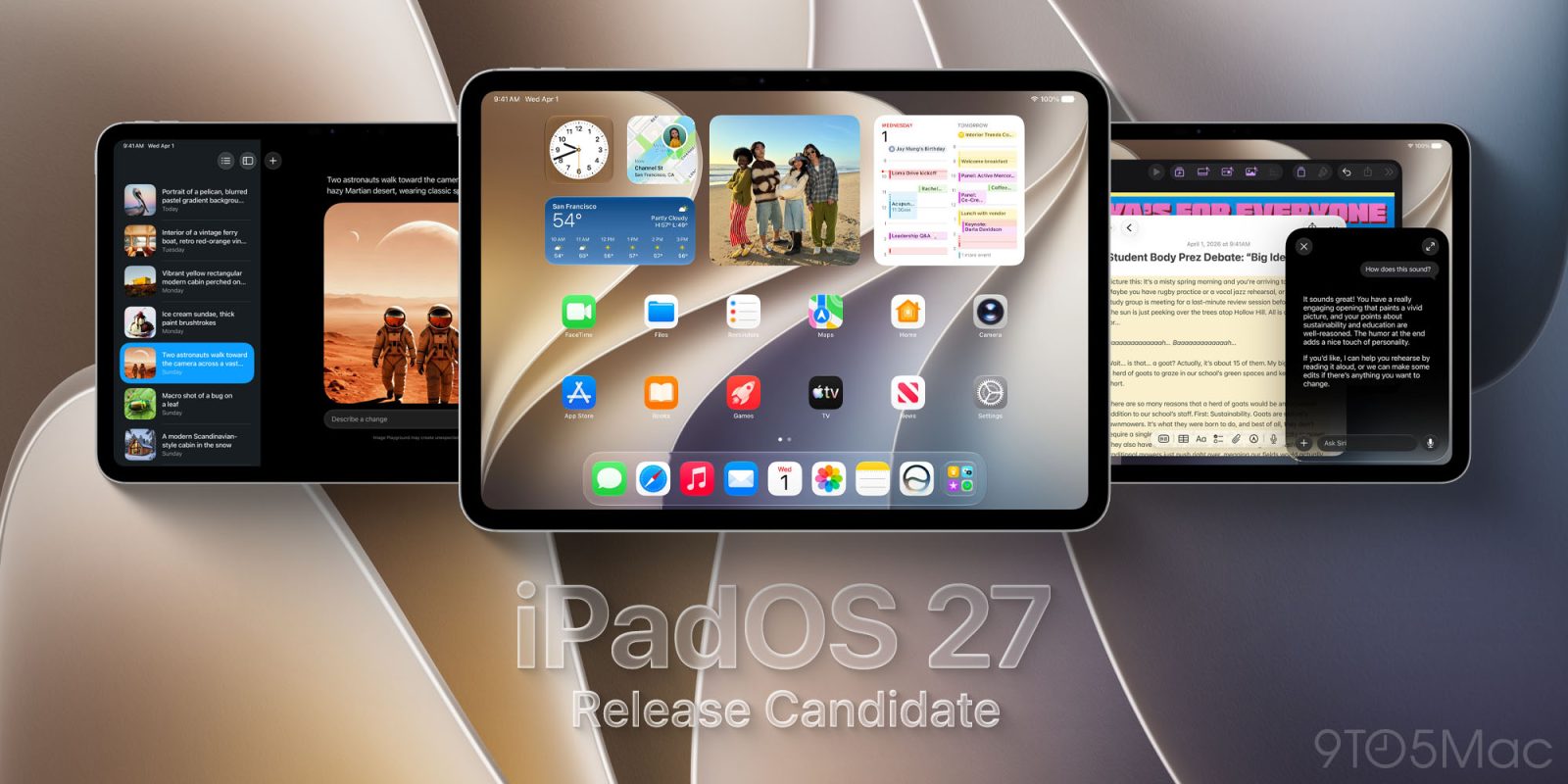 Apple выпустила релиз-кандидат iPadOS 27, а также watchOS 27 и другие обновления