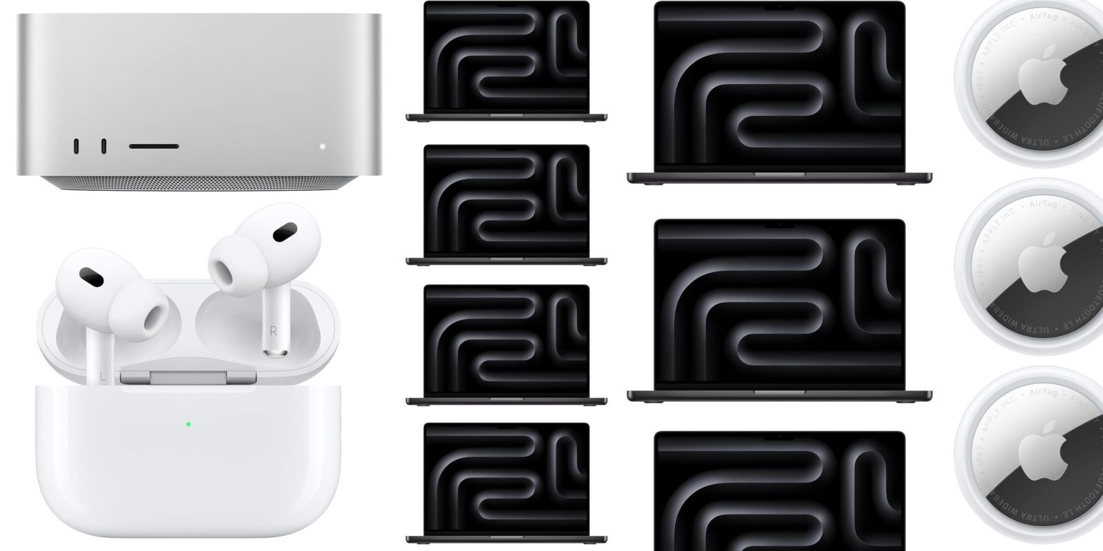 Скидки: MacBook Pro M5 — минус $500, AirPods Pro 3, AirPods Max 2, AirTag 2, зарядные устройства и другое