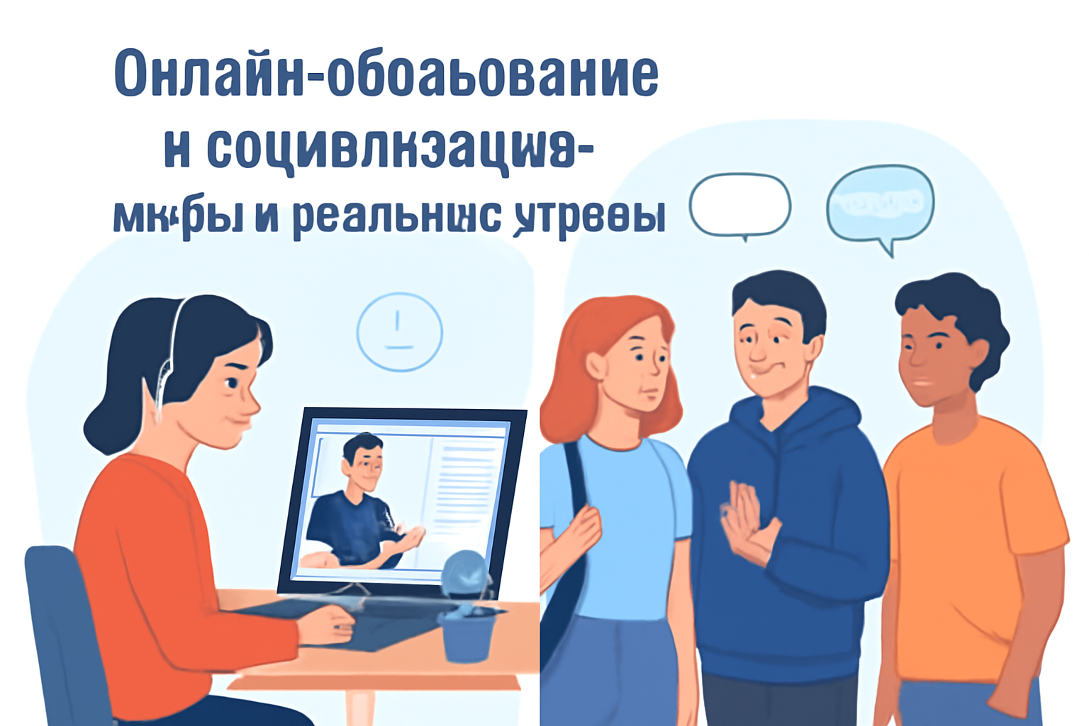 Онлайн-образование и социализация: мифы и реальные угрозы
