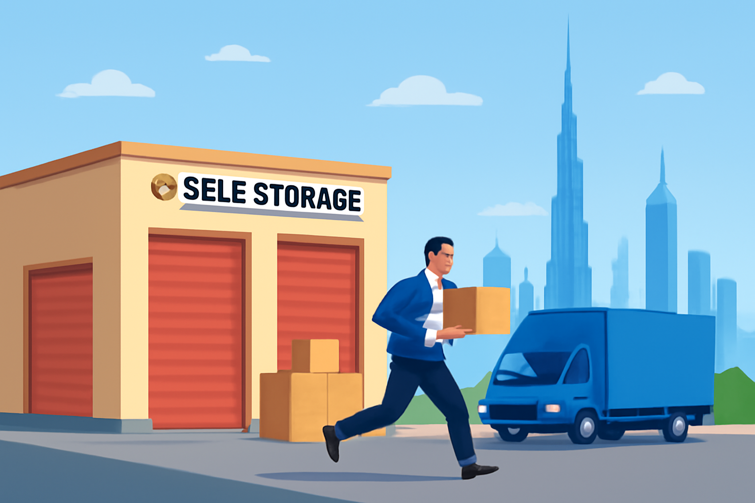 Self storage в Дубае: эффективное решение складских задач для малого бизнеса