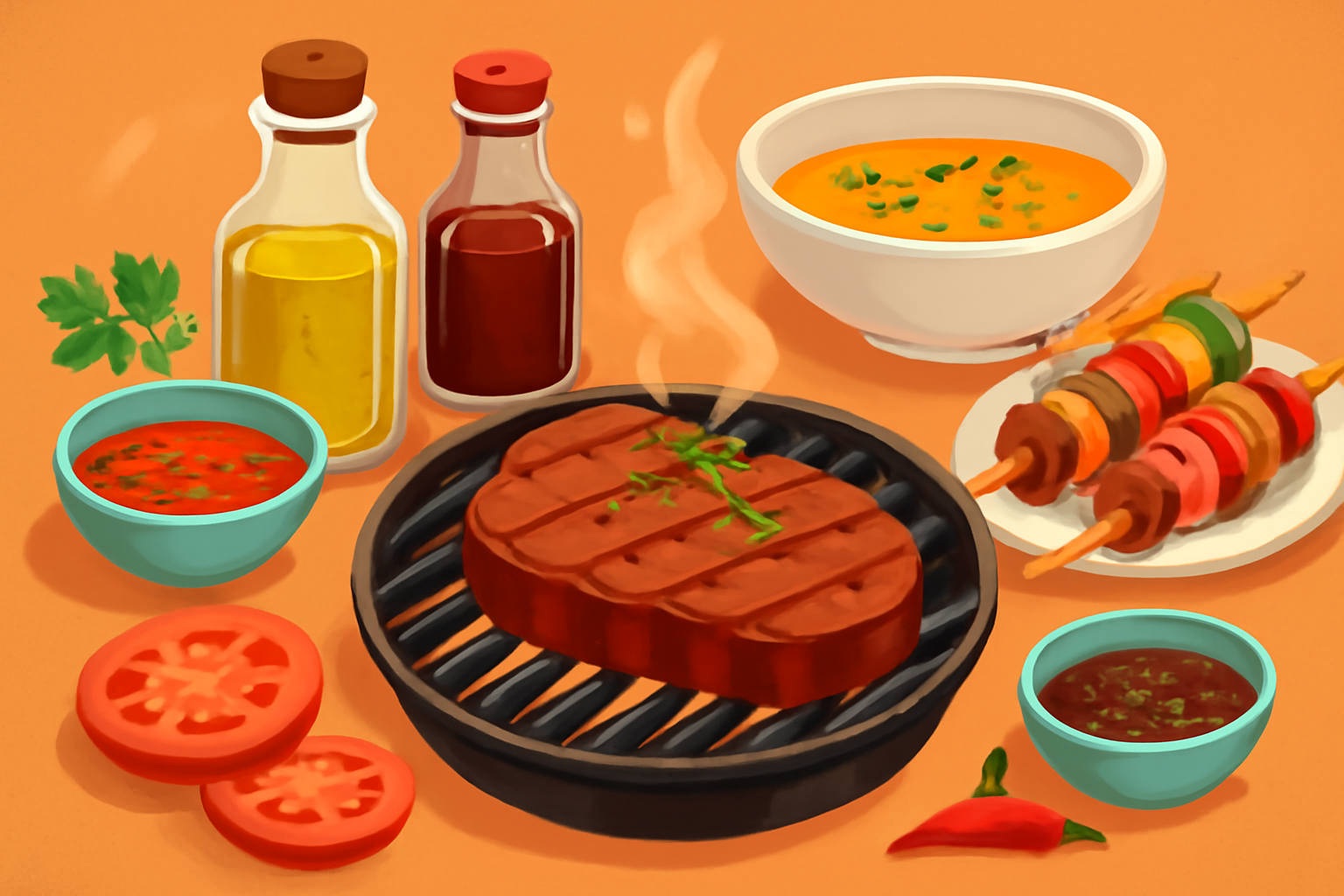 Лучшие маринады для барбекю: секреты сочного и ароматного мяса на гриле