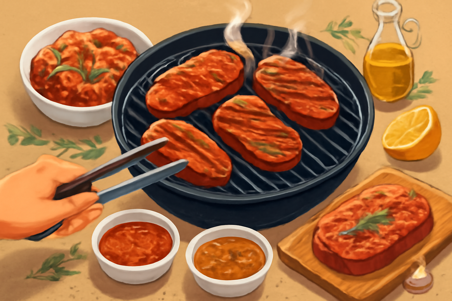 Лучшие маринады для барбекю: секреты сочного и ароматного мяса