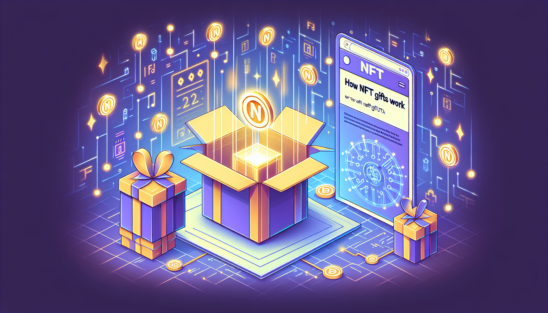 Как работают NFT-подарки на NftGiftUa