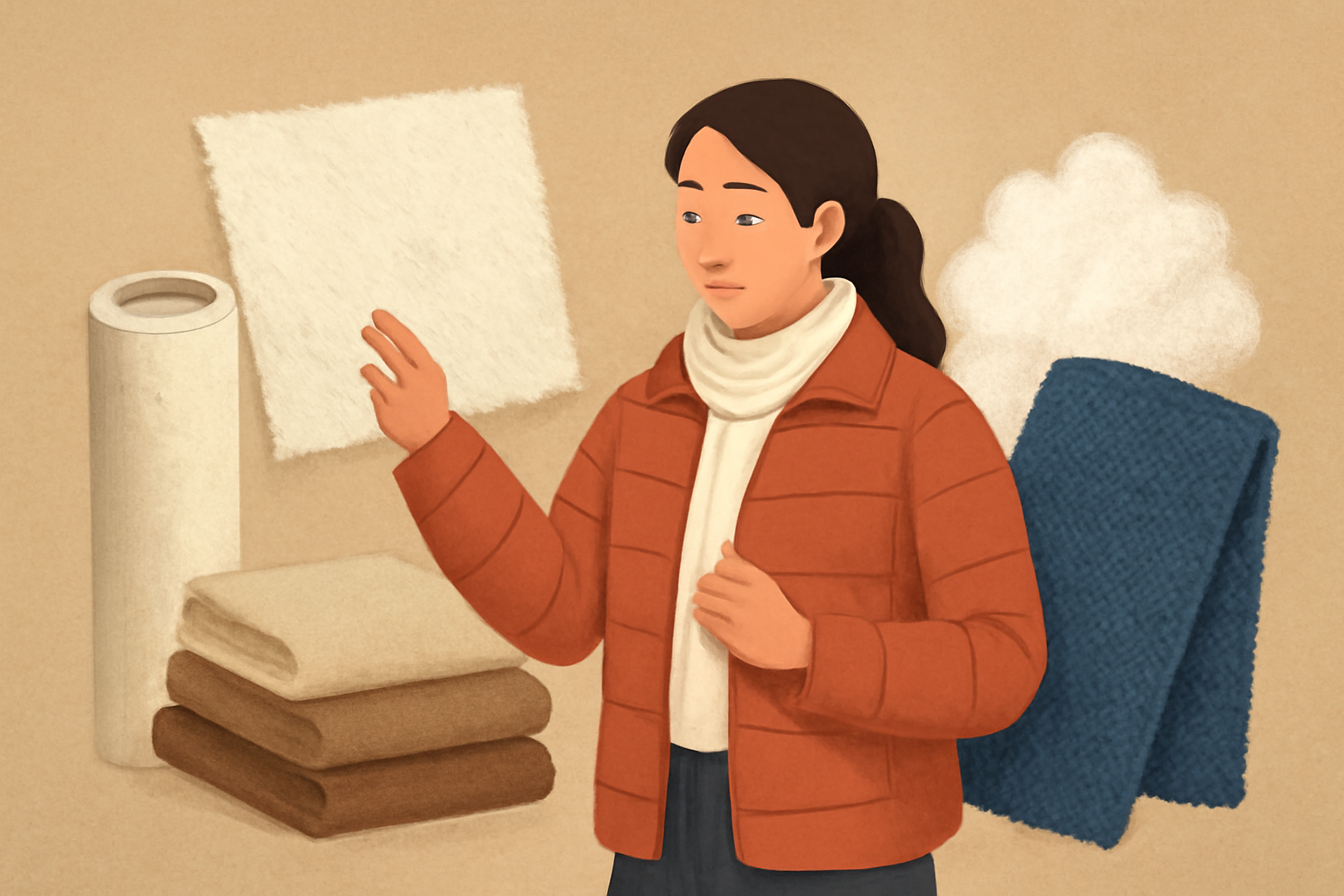 Натуральные и синтетические ткани для зимней одежды: что выбрать для тепла и комфорта?