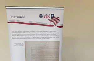 Грэпевин проводит выставку по истории Техаса в честь 250-й годовщины США