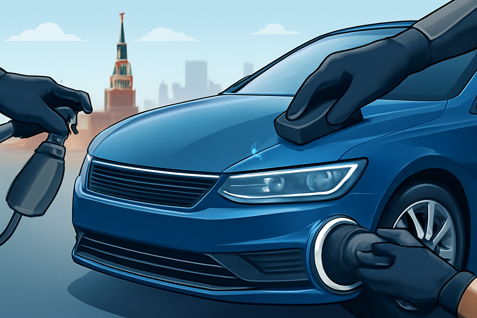 Комплексная защита кузова в Москве: антикоррозионная обработка, керамическое покрытие и полировка для долговечности и красоты автомобиля