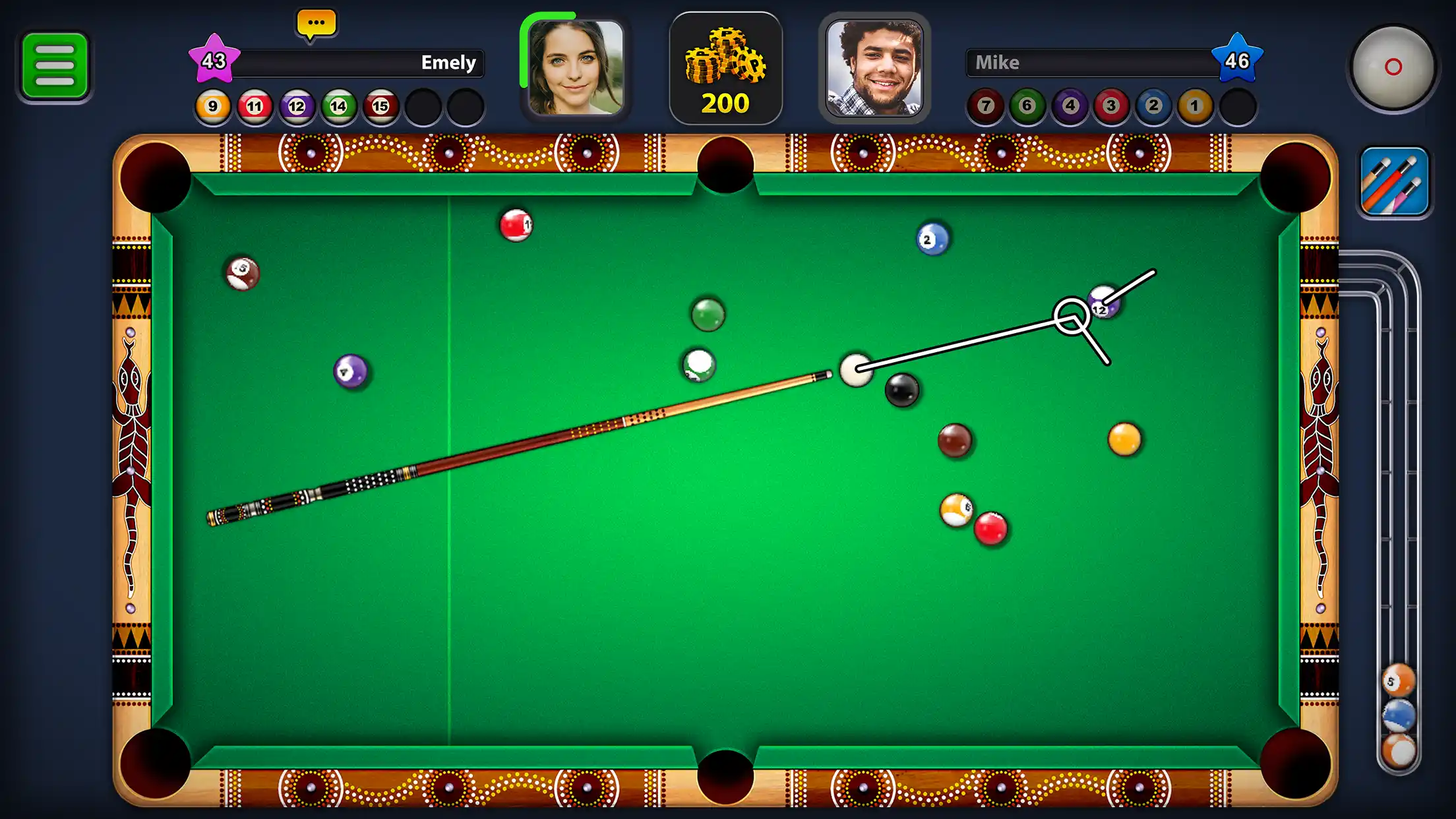 تنزيل 8 ball pool مهكرة نقود لا تنتهي