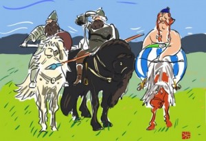 Шарж на Депардье